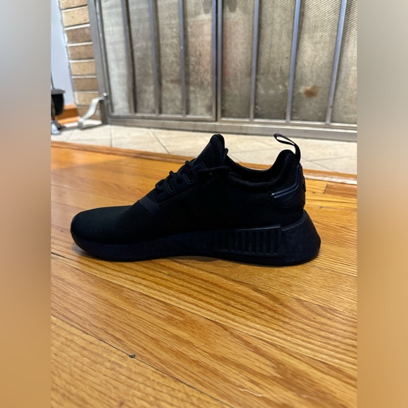 Pre-Owned Adidas NMD R1 PrimeBlue Black/Solar Pink - Picture 5 of 11